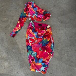 Michael Costello x Revolve 🌺🌹 Rose Mesh Set